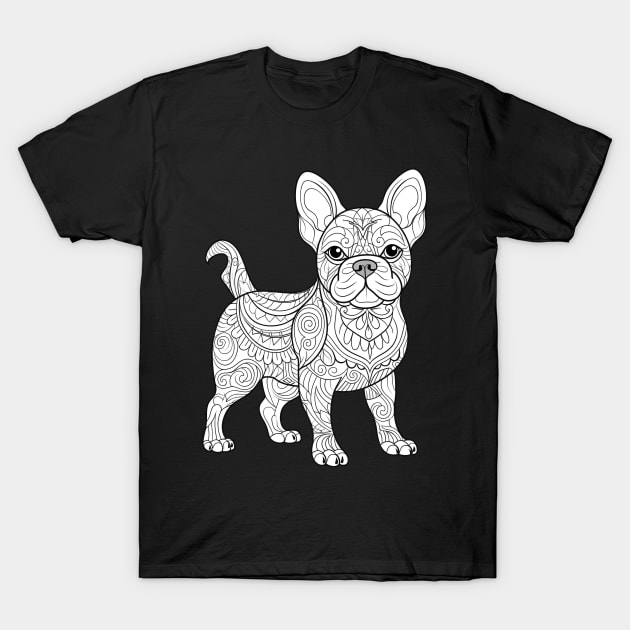 French Bulldog Cute T-Shirt by rezahardan